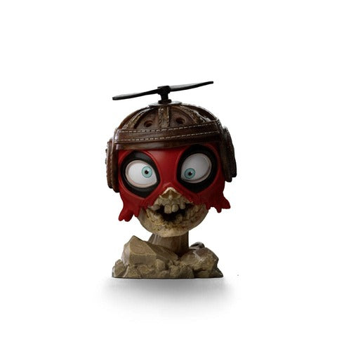 Deadpool & Wolverine Mini Co. PVC Figur Deadpool and Wolverine set Unmasked 14 cm