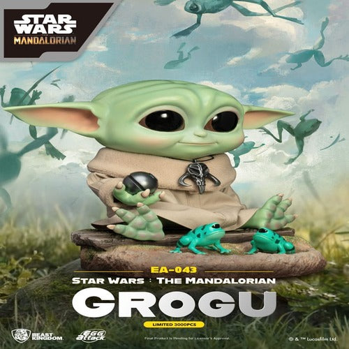 Star Wars: The Mandalorian statuette Egg Attack Grogu 18 cm