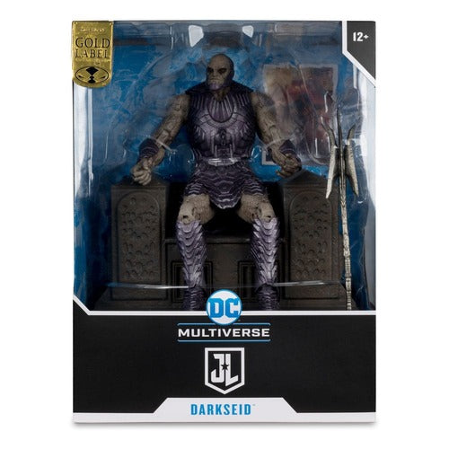 Zack Snyder's Justice League DC Multiverse figurine Mega Darkseid with Throne (Gold Label) 24 cm