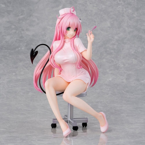To Love-Ru Darkness statuette PVC Lara Satalin Deviluke Nurse Cos 26 cm