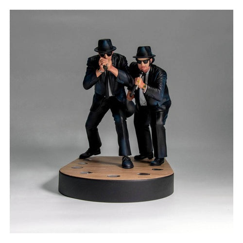 Blues Brothers statue PVC Jake & Elwood On Stage 17 cm
