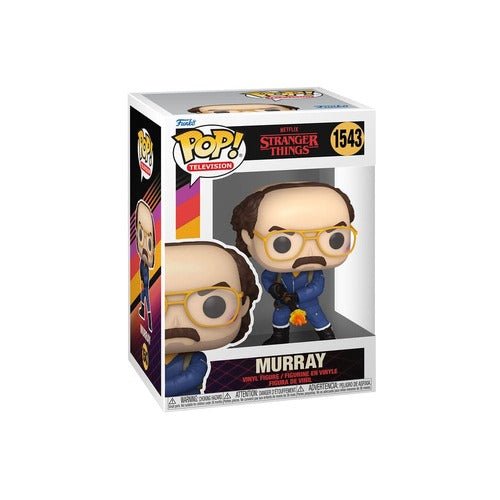Stranger Things POP! TV Vinyl figurine Murray w/Flamethrower 9 cm