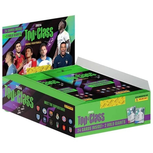 FIFA Top Class 2025 Trading Cards Flow Packs Display (24)