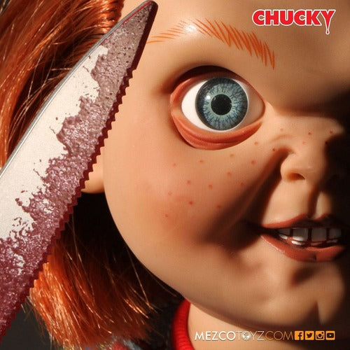 Chucky Jeu d´enfant poupée sonore Sneering Chucky 38 cm