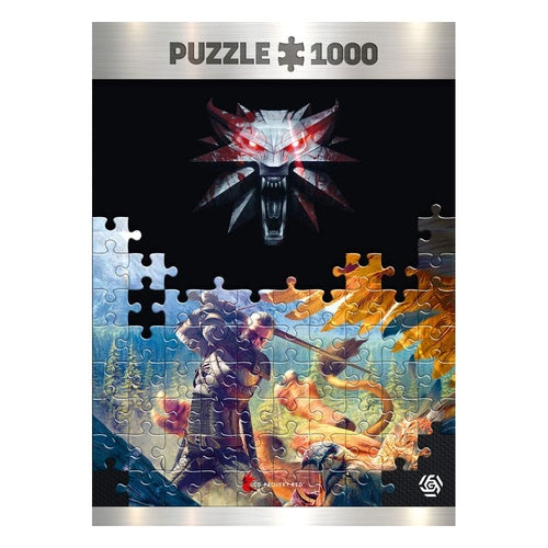 The Witcher Premium Puzzle Griffin Fight (1000 Teile)