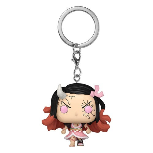 Demon Slayer: Kimetsu no Yaiba présentoir porte-clés Pocket POP! Vinyl Nezuko(Demon Form) 4 cm (12)