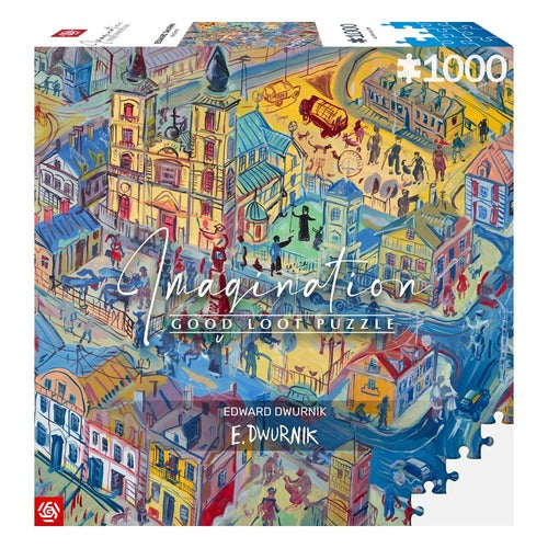 Edward Dwurnik puzzle Imagination Radzymin (1000 pièces)