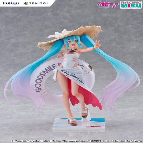 Hatsune Miku GT Project statuette PVC Tenitol 1/7 Racing Miku 2024: Tropical Ver. 21 cm