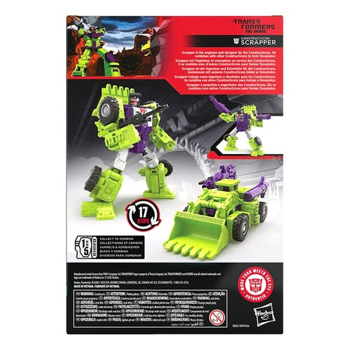 The Transformers: The Movie Generations Studio Series Voyager Class figurine Constructicon Scrapper 16 cm