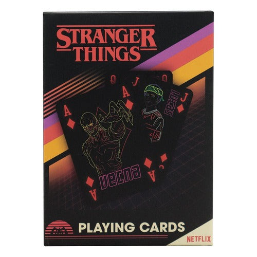 Stranger Things présentoir jeux de cartes à jouer (12)