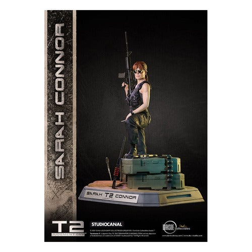 Terminator 2: Judgement Day 30th Anniversary statuette Sarah Connor 1/3 Exclusive 71 cm
