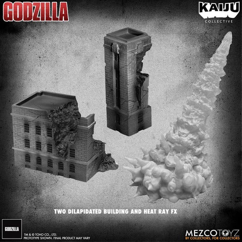 Godzilla (1954) Kaiju Collective Actionfigur Godzilla - Black & White Edition 20 cm