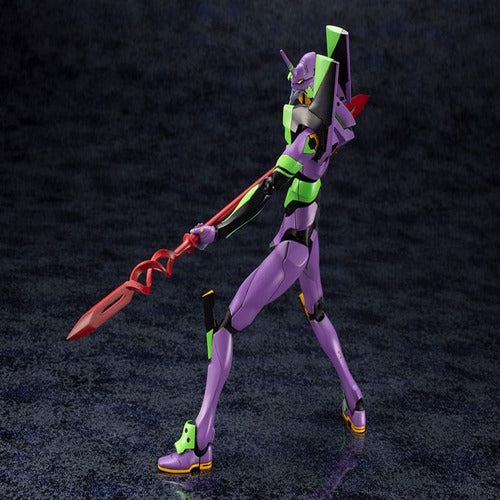 Evangelion: 3.0 + 1.0 Thrice Upon a Time Plastic Model Kit 1/400 Evangelion Test Type-01 with Spear of Cassius 19 cm