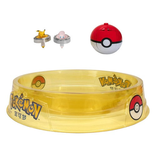Pokémon pack 2 Battle Spinner Pack Salamèche & Poké Ball