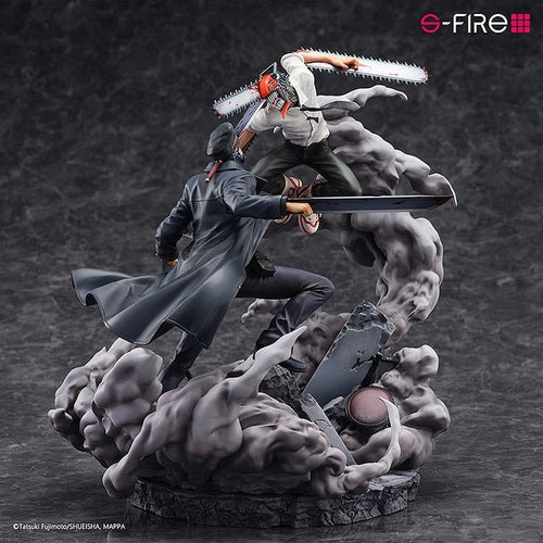 Chainsaw Man statuette Super Situation Figure Chainsaw Man vs. Samurai Sword 26 cm