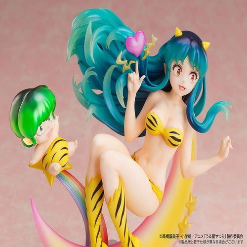 Urusei Yatsura PVC Statue 1/7 Lum & Ten Box Cafe & Space Collaboration 20 cm