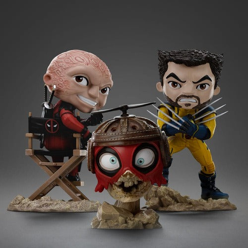 Deadpool & Wolverine Mini Co. PVC Figur Wolverine Unmasked 14 cm