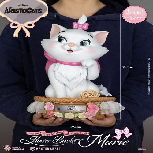 Les Aristochats statuette Master Craft Flower Basket Marie 32 cm