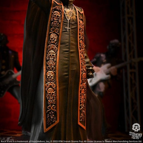 Ghost statuette Rock Iconz 1/9 Papa Emeritus IV (Black Robes) 22 cm