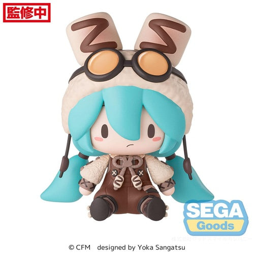 Character Vocal Series 01: Hatsune Miku figurine Fuwa Petit Chibi Hatsune Miku Marshmallow Hot Cocoa 10 cm
