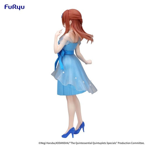 The Quintessential Quintuplets statuette PVC Trio-Try-iT Nakano Miku Pastel Dress Ver. 21 cm