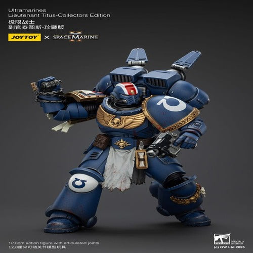Warhammer 40,000: Space Marine 2 figurine Ultramarines Lieutenant Titus Collectors Edition 13 cm
