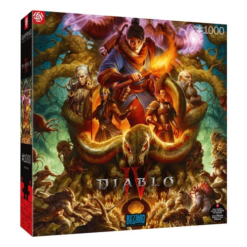 Diablo IV puzzle Gaming Horadrim (1000 pièces)