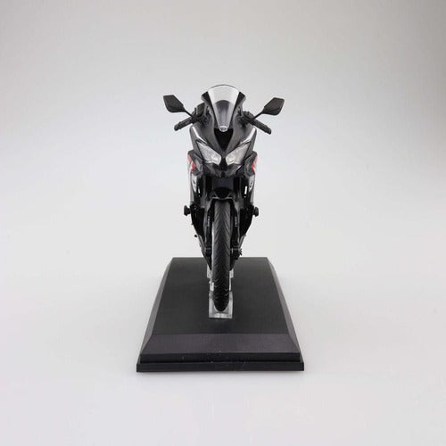 Diecast Bike Series réplique 1/12 Kawasaki Ninja ZX-25R Metallic Spark Black×Peal Flat Stardust White 16 cm