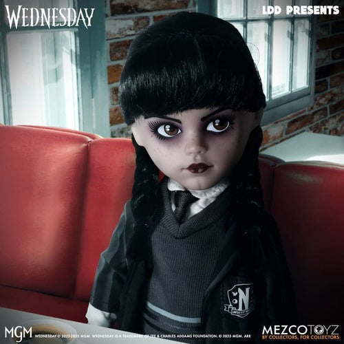 Wednesday LDD Presents poupée Wednesday Nevermore Academy Uniform 25 cm