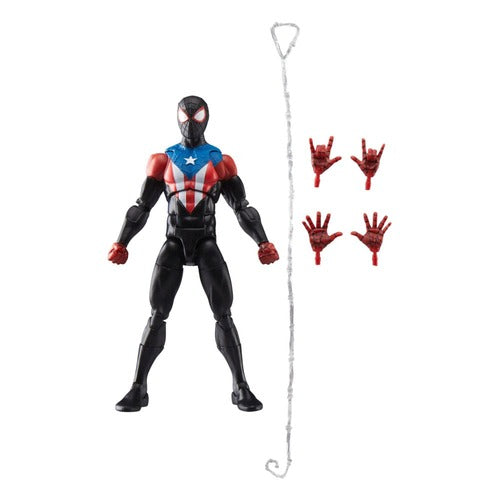 Spider-Man 2 Marvel Legends Gamerverse figurine Miles Morales (Boricua Suit) 15 cm