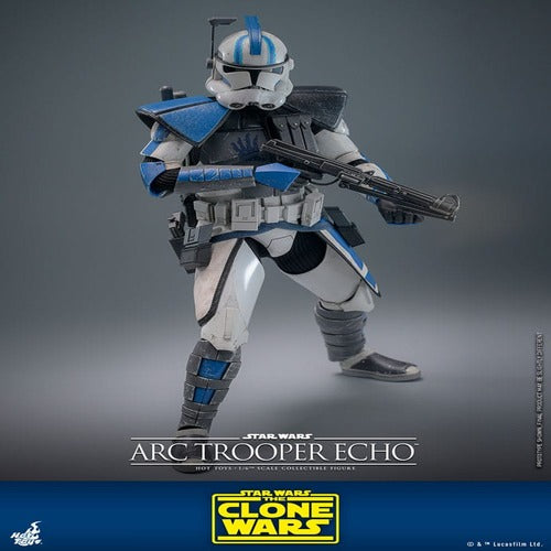 Star Wars: The Clone Wars figurine 1/6 Arc Trooper Echo 30 cm