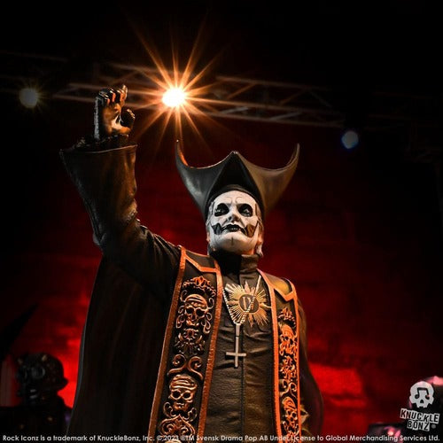 Ghost statuette Rock Iconz 1/9 Papa Emeritus IV (Black Robes) 22 cm