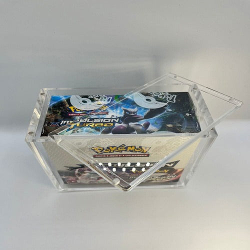 Evoretro présentoir vitrine acrylique pour Booster Boxes / Elite Trainer Boxes Ver. 2 Magnetic