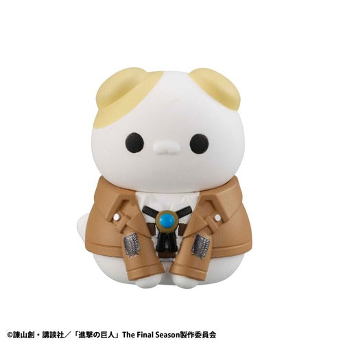 Attack on Titan Mega Cat Project Attack on Tinyan assortiment trading figures Gathering Scout Regiment danyan! 3 cm (8)