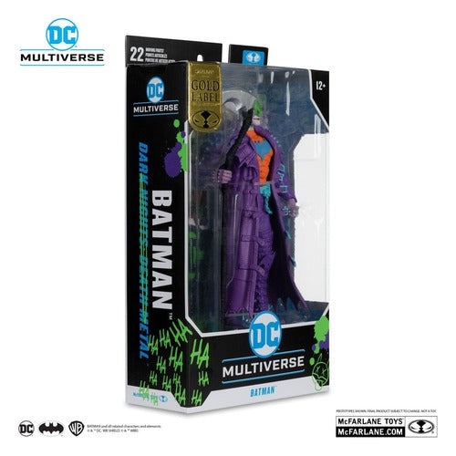 DC Multiverse figurine Batman (Dark Nights: Death Metal) Jokerized (Gold Label) 18 cm
