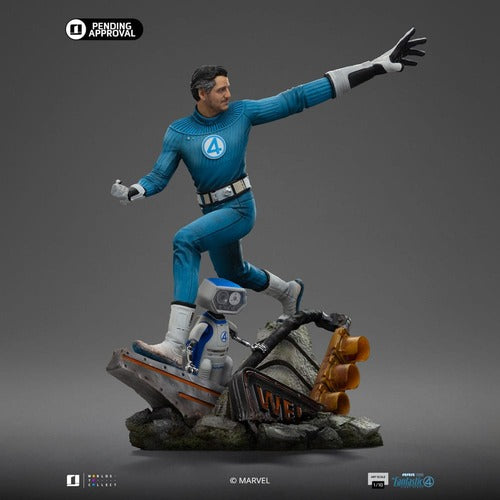 Fantastic Four statuette 1/10 Art Scale Mr. Fantastic and H.E.R.B.I.E 26 cm
