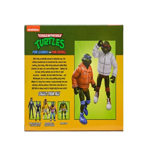 Tortues Ninja (Cartoon) figurine Punk Leo and Punk Raph 2 Pack 18 cm