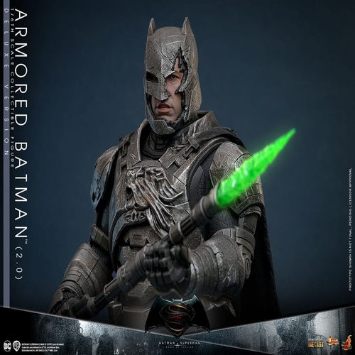 Batman v Superman: Dawn of Justice Movie Masterpiece Actionfigur 1/6 Armored Batman 2.0 (Deluxe Version) 33 cm