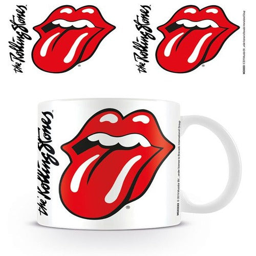 The Rolling Stones mug Lips