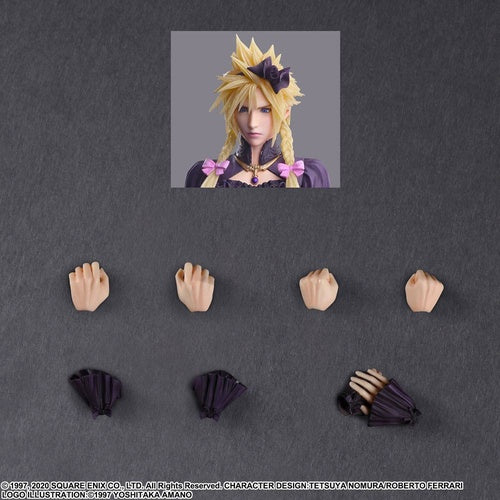 Final Fantasy VII Remake Play Arts Kai figurine Cloud Strife Dress Ver. 28 cm