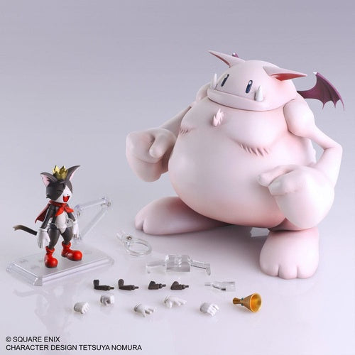 Final Fantasy VII Bring Arts figurine Set Cait Sith & Fat Moogle