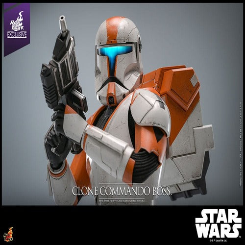 Star Wars: The Clone Wars figurine 1/6 Clone Commando Boss Hot Toys Exclusive 30 cm