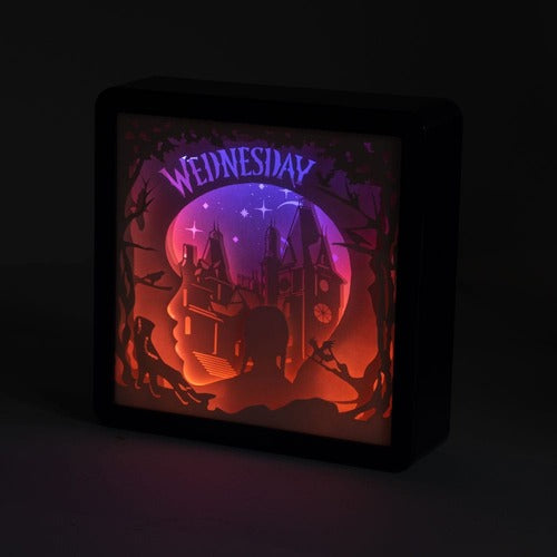 Wednesday lampe d´ambiance Layer Light Wednesday Silhouette 22 cm
