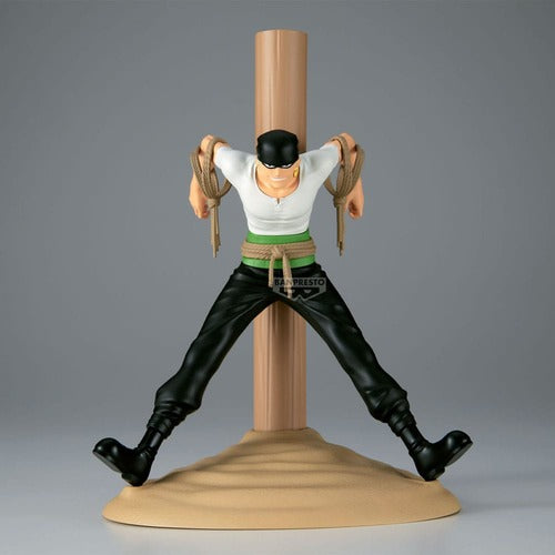 One Piece statuette PVC Figure Life Pirate Hunter Zoro 17 cm