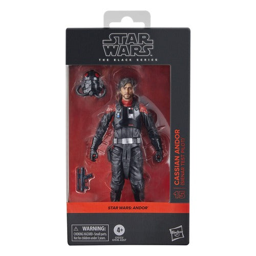 Star Wars: Andor Black Series Actionfigur Cassian Andor (Sienar Test Pilot) 15 cm