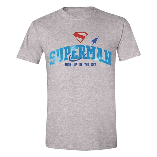 DC Comics T-Shirt Superman Look Up In The Sky Größe XL