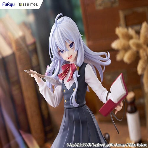 Wandering Witch: The Journey of Elaina statuette PVC Tenitol Tall Elaina School Uniform Ver. 29 cm