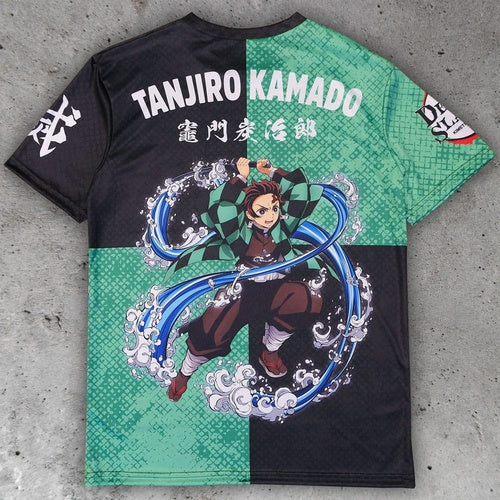 Demon Slayer: Kimetsu no Yaiba T-Shirt Tanjiro Kamado   Größe XL