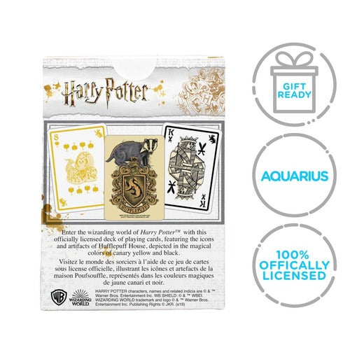 Harry Potter jeu de cartes à jouer Poufsouffle