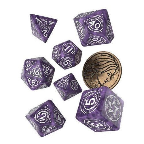 The Witcher pack dés Yennefer Lilac and Gooseberries (7)